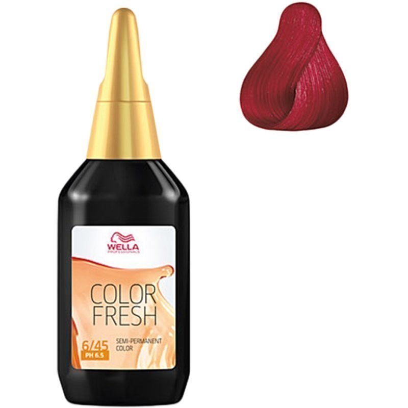 Wella Color Fresh 6/45 Dark Blonde Red Mahogny 75ml