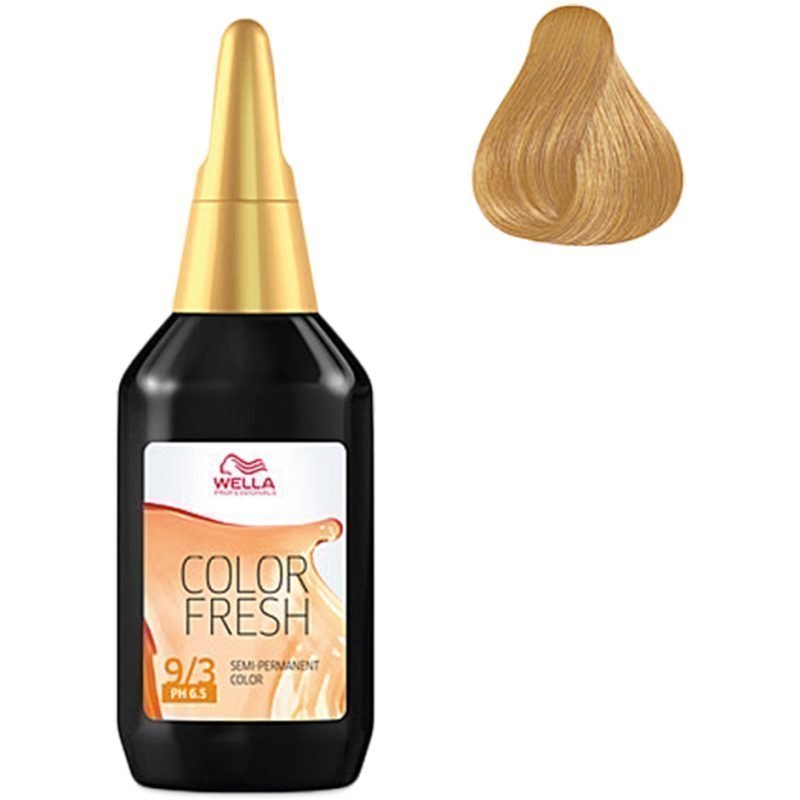 Wella Color Fresh 9/3 Very Light Gold Blonde 75ml