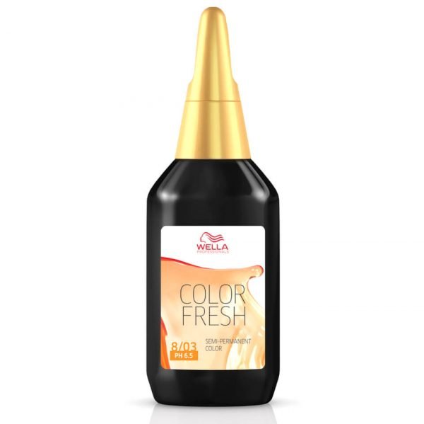 Wella Color Fresh Light Natural Gold Blonde 8 / 03 75 Ml