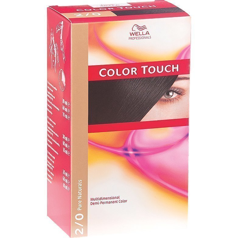 Wella Color Touch 2/0 Pure Naturals Black