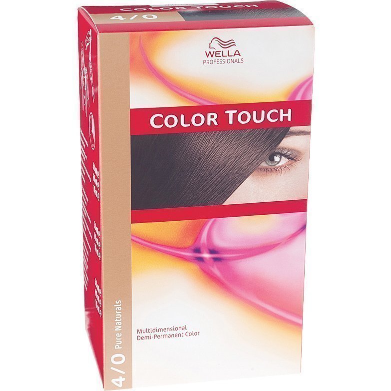 Wella Color Touch 4/0 Pure Naturals Medium Brown