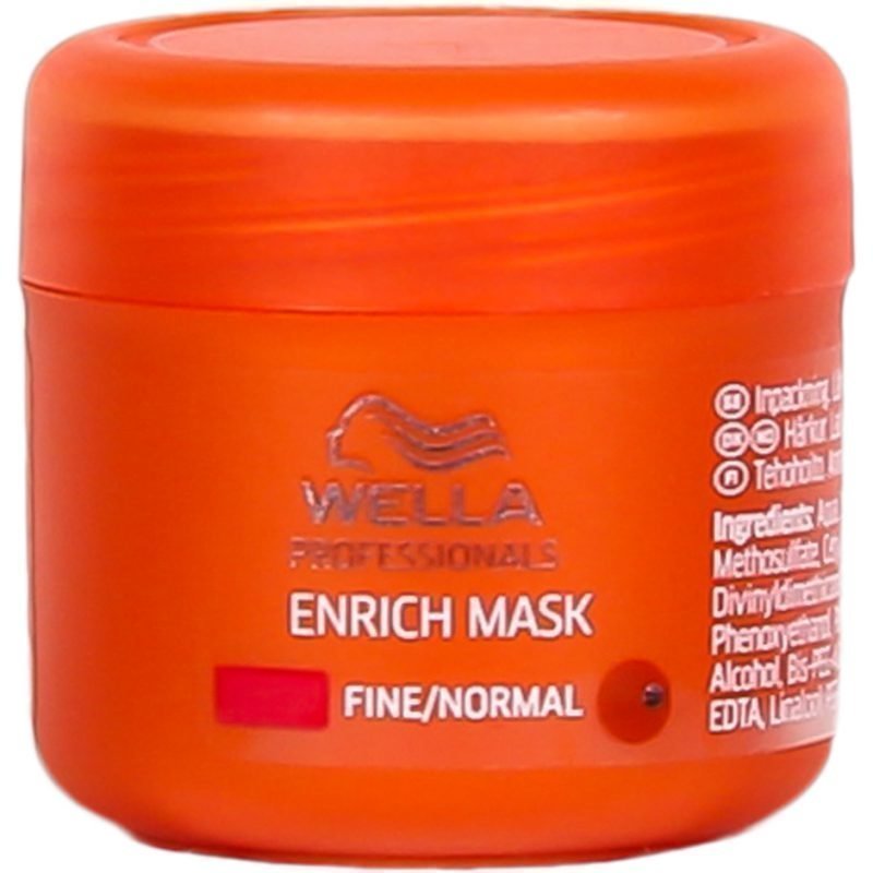 Wella Enrich Moisturizing Mask Fine/Normal Hair 25ml