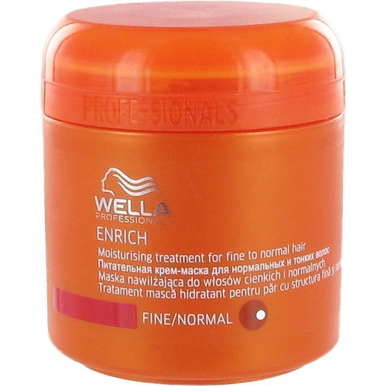 Wella Enrich Moisturizing Treatment for Fine to Normal Hair 150ml