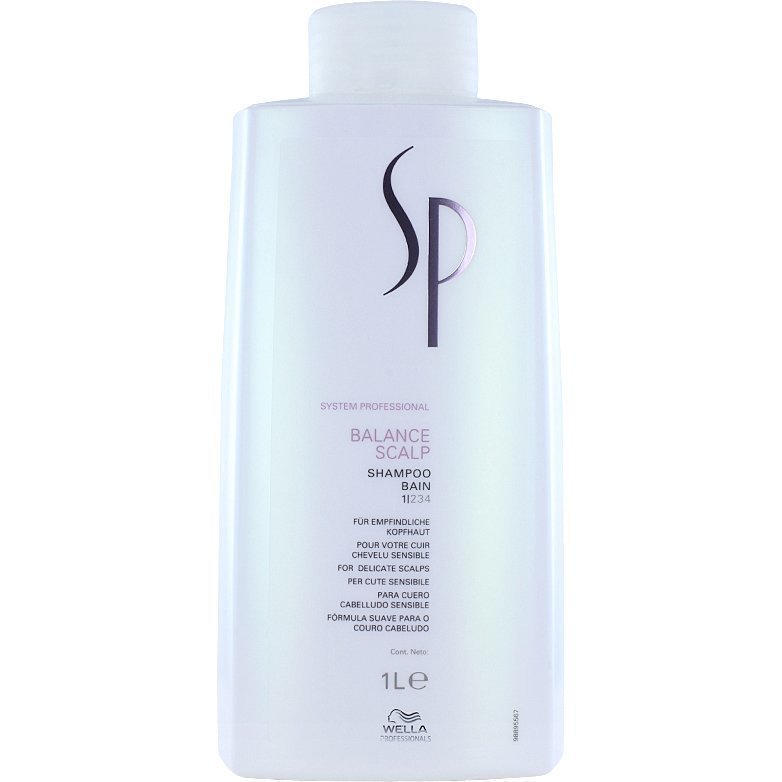 Wella System Professional Balance Scalp Shampoo 1 1000ml