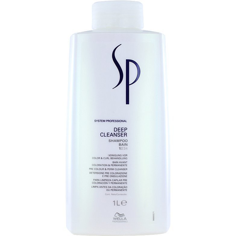 Wella System Professional Deep Cleanser Shampoo 1 1000ml