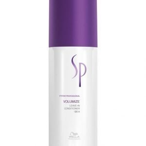 Wella System Professional Volumize Leave In Mousse Jätettävä Hoitovaahto 150 ml