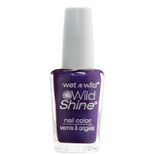 Wet n Wild Shine Nail Colour Eggplant Frost