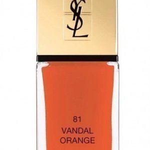 YSL La Laque Couture 81 Vandal Orange