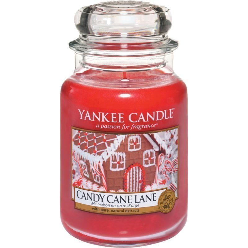 Yankee Candle Candy Cane Lane Large Jar 623g