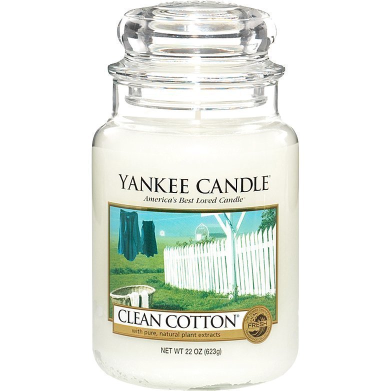 Yankee Candle Clean Cotton Large Jar 623g