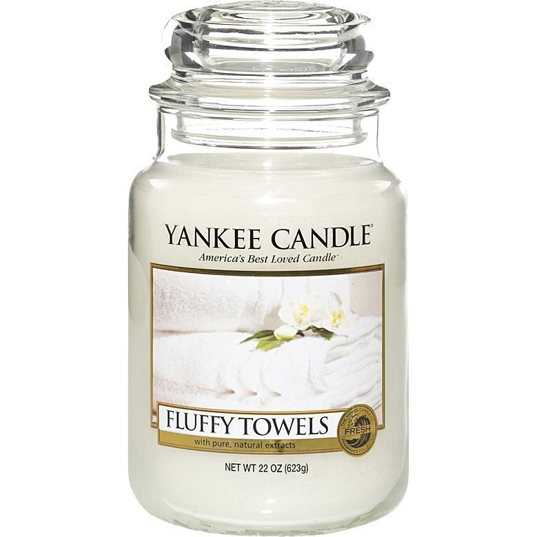 Yankee Candle Fluffy Towels Large Jar 623g