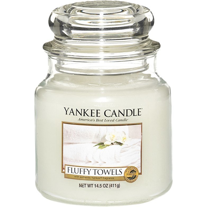 Yankee Candle Fluffy Towels Medium Jar 411g