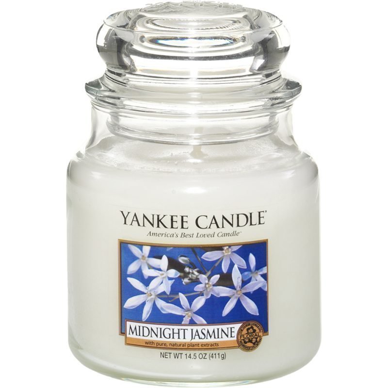 Yankee Candle Midnight Jasmine Medium Jar 411g