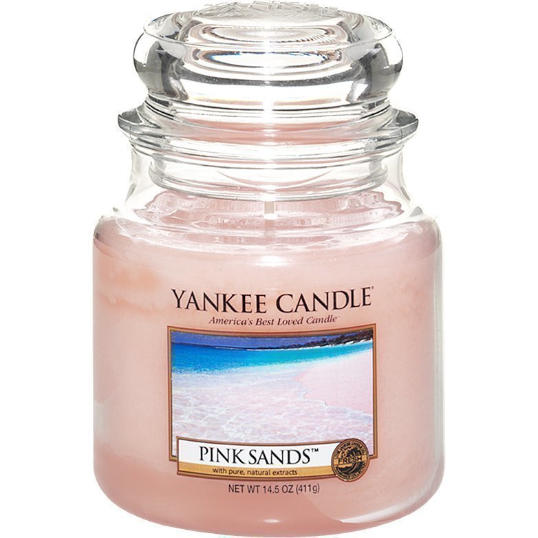 Yankee Candle Pink Sands Medium Jar 411g