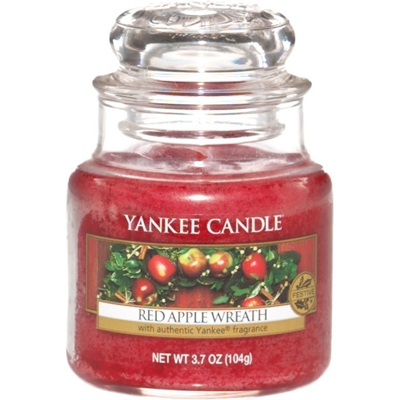Yankee Candle Red Apple Wreath Small Jar 104g
