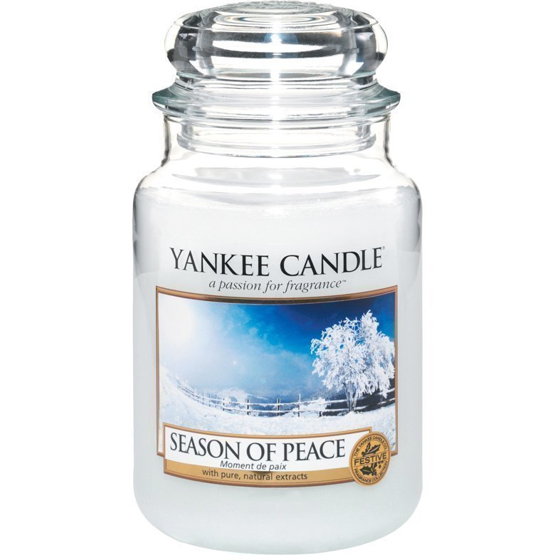 Yankee Candle Season Of Peace Large Jar 623g