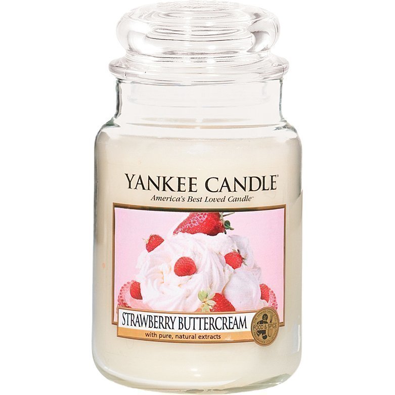 Yankee Candle Strawberry Buttercream Large Jar 623g