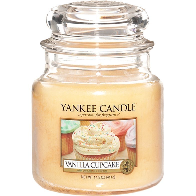 Yankee Candle Vanilla Cupcake Medium Jar 411g