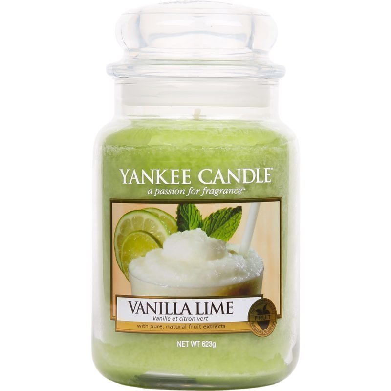 Yankee Candle Vanilla Lime Large Jar 623g