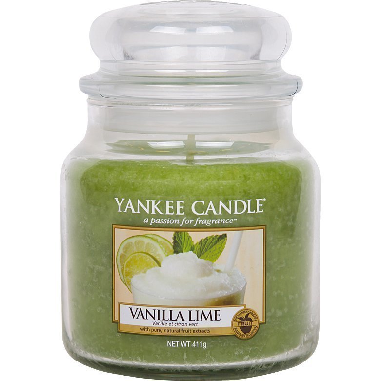 Yankee Candle Vanilla Lime Medium Jar 411g