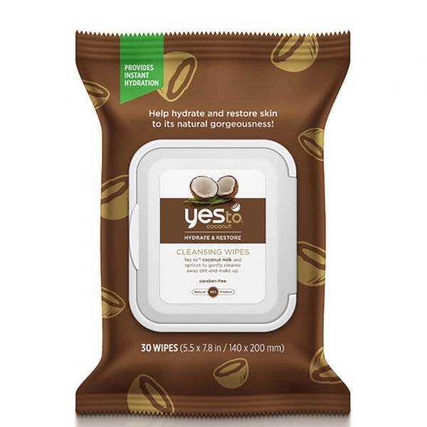 Yes To Coconut Cleansing Wipes Pack Of 30