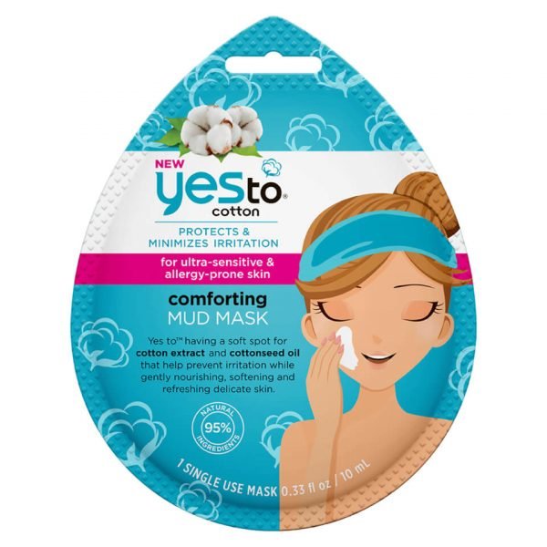 Yes To Cotton Comforting Mud Mask 10 Ml