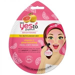 Yes To Grapefruit Peel-Off Mask Single Use