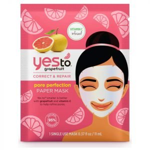 Yes To Grapefruit Vitamin C Glow Boosting Paper Mask 20 Ml