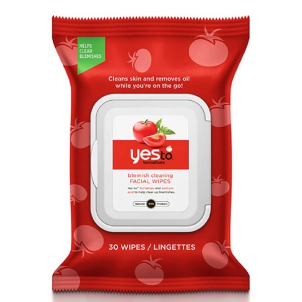 Yes To Tomatoes Blemish Clearing Facial Wipes Pack Of 30