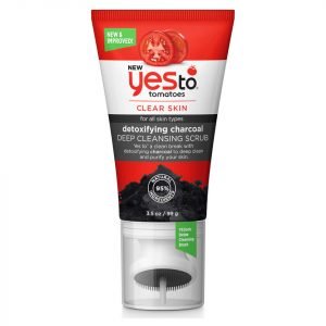 Yes To Tomatoes Detoxifying Charcoal Deep Cleansing Scrub 99 G