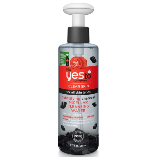 Yes To Tomatoes Detoxifying Charcoal Micellar Cleansing Water 230 Ml