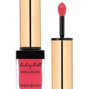 Yves Saint Laurent Baby Doll Kiss & Blush Huulipuna Ja Poskipuna