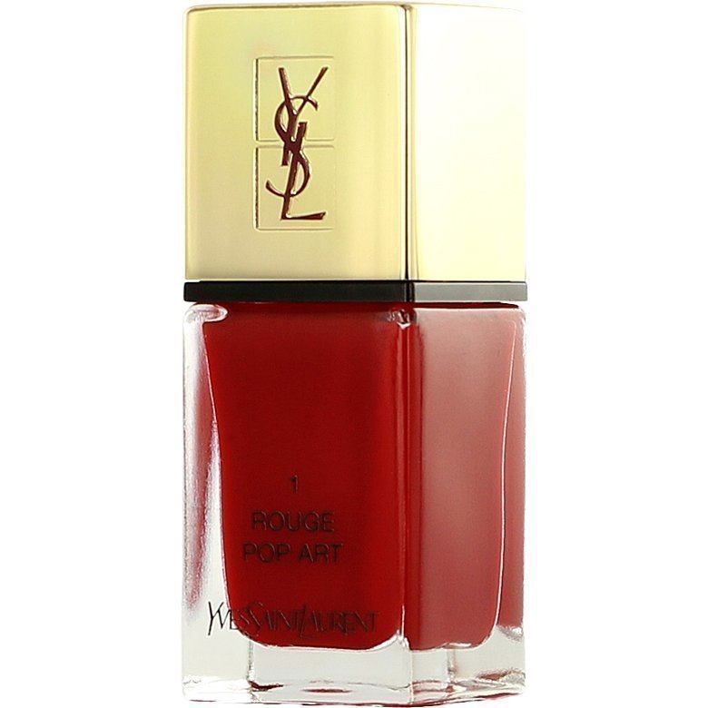 Yves Saint Laurent La Laque Couture Nail Lacquer N°01 Rouge Pop Art 10ml