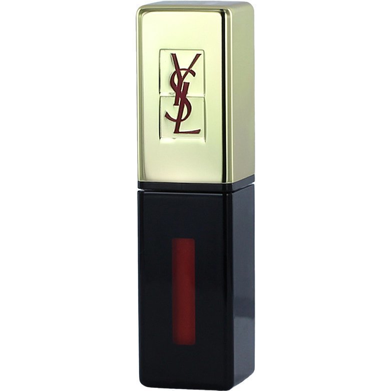 Yves Saint Laurent Rouge Pur Couture Vernis À Lévres Glossy Stain N°35 Rose Brûlant 6ml
