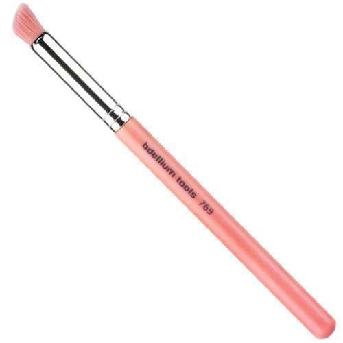bdellium Tools Pink Bambu 769P Angled Contour Brush