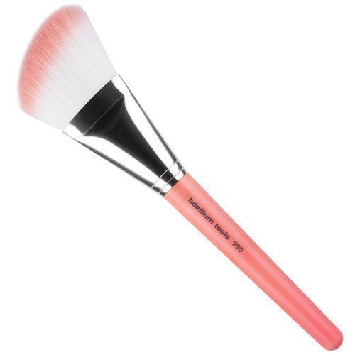 bdellium Tools Pink Bambu 990P Angled Face Brush