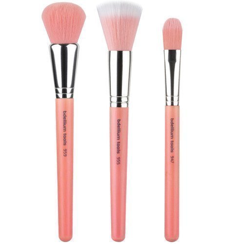 bdellium Tools Pink Bambu Brush Face Kit