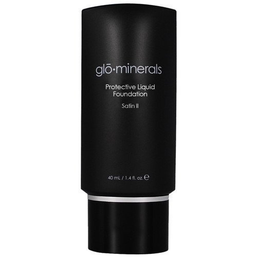 glominerals Protective Liquid Foundation Satin II Golden Light