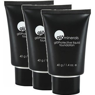 glominerals gloProtective Liquid Foundation Matte II Golden Light