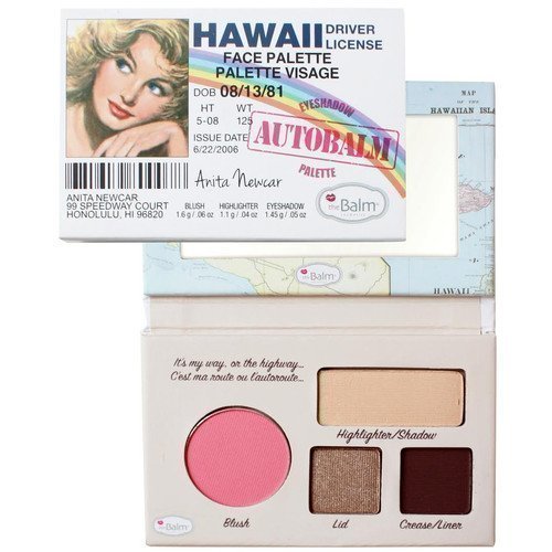 the Balm Eyeshadow Autobalm Palette Hawaii Driver License