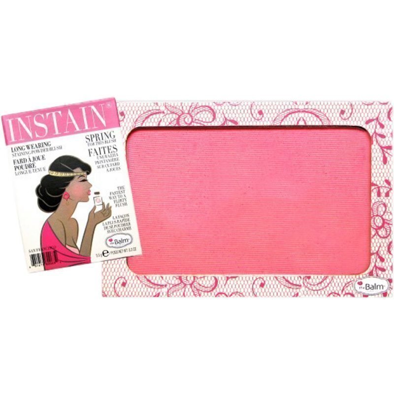 the Balm Instain Powder Blush Lace 6