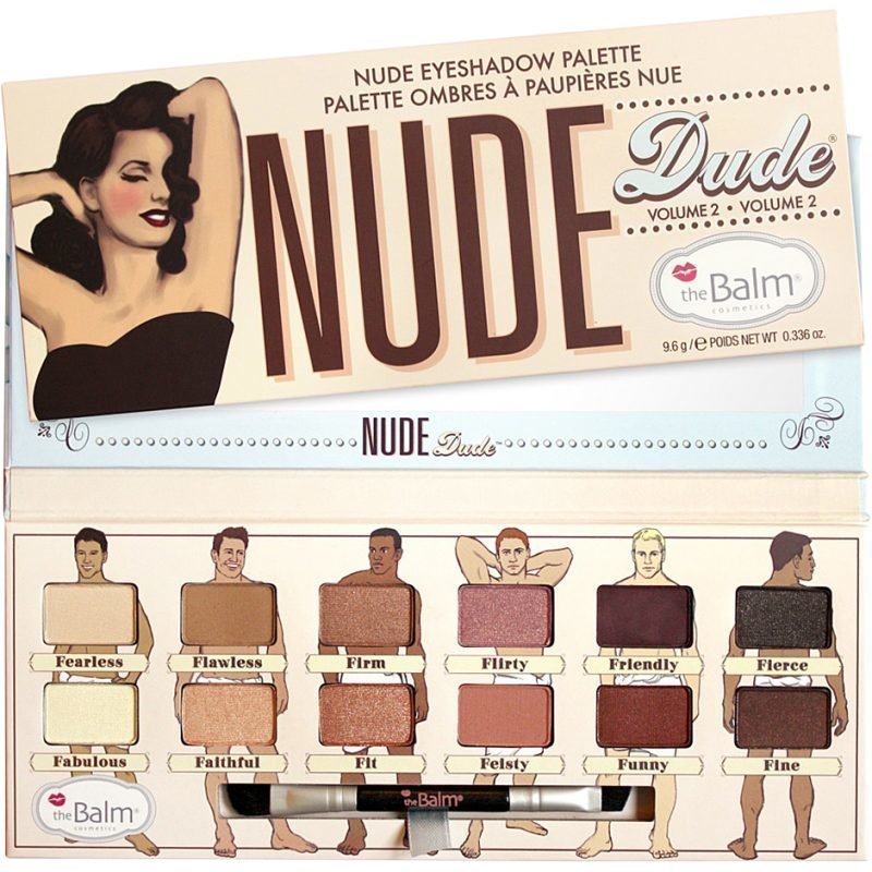 the Balm Nude Dude Eyeshadow Palette Volume 2 12 Shadows 9